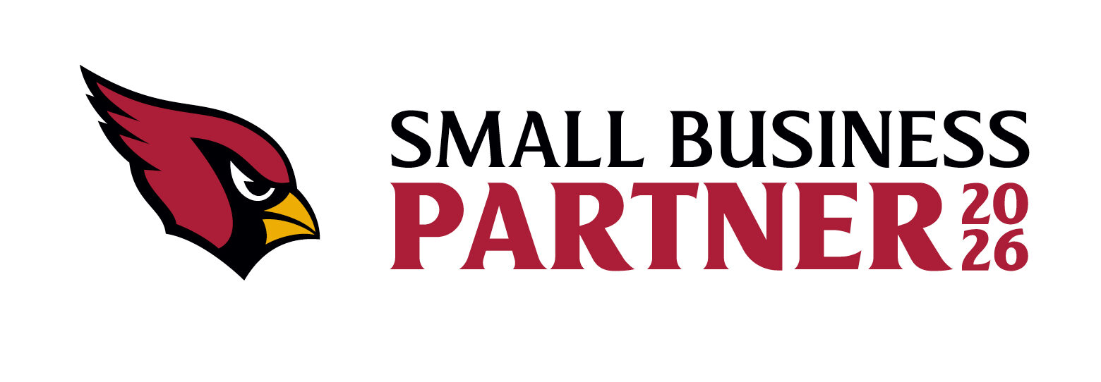 Arizona Cardinals Small Buisness Partner Logo